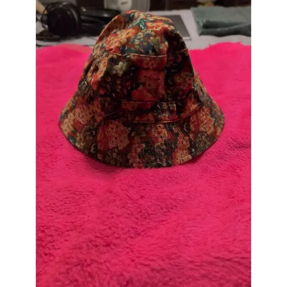 Gap Corduroy Floral Vintage Bucket Hat Women's - Picture 2 of 9